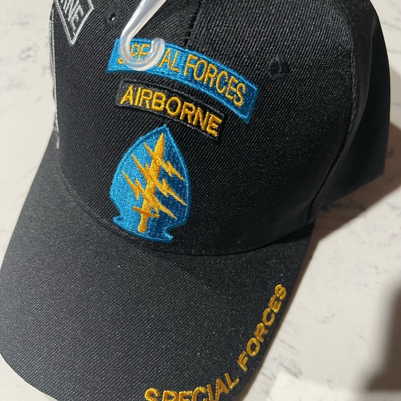 Special Forces Airborne Cap Black never worn brand new - Picture 3 of 6
